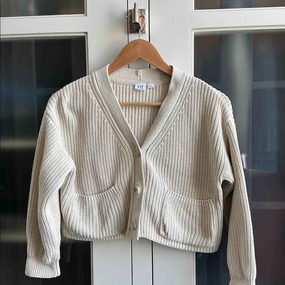GAP Kids Cream Knit Sweater